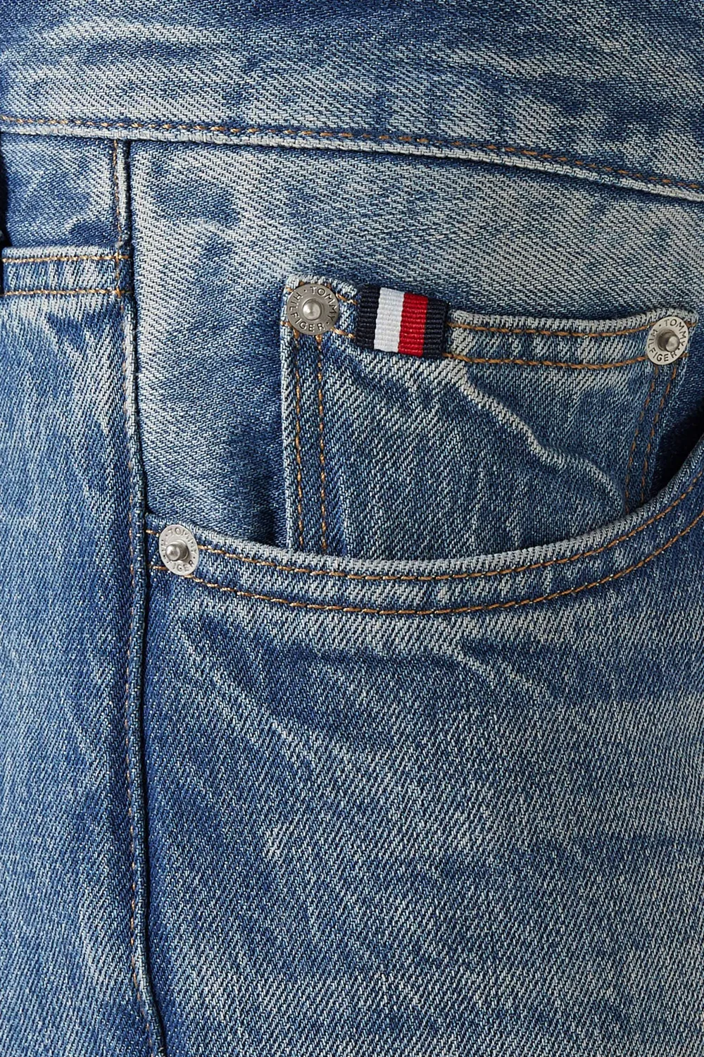 Джинсы прямые Tommy Hilfiger — фото 4
