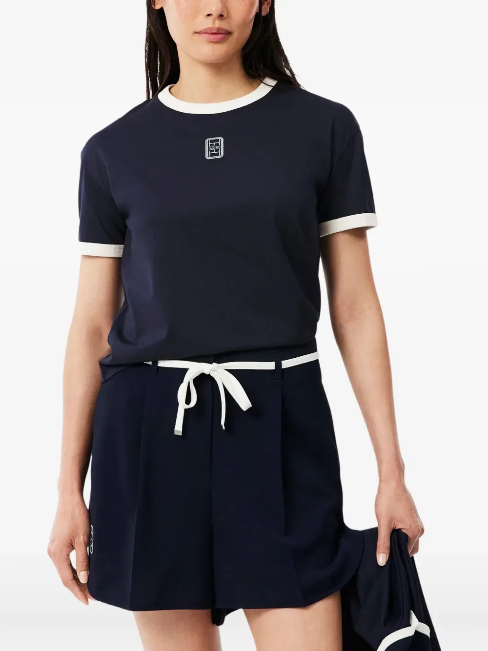 Футболка трикотажная Lacoste, синий