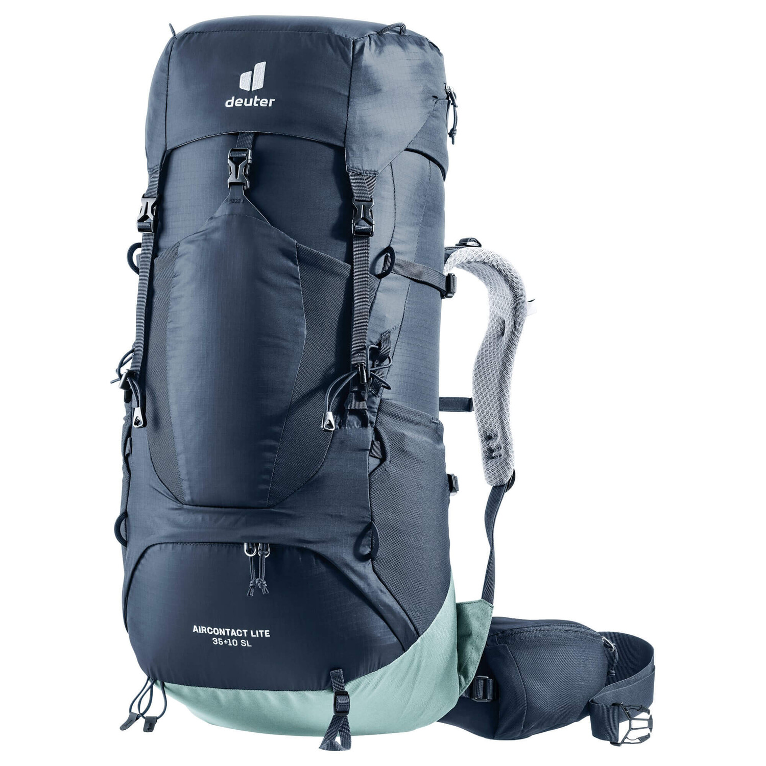 

Рюкзак Deuter Aircontact Lite 35 + 10 SL Women's Trekking 70 cm, цвет ink jade