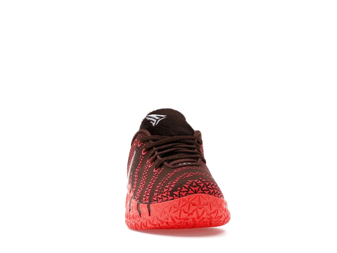 Детские кроссовки для мальчиков Nike Ja 3, Light Chocolate Metallic Gold Silt Red — фото 2