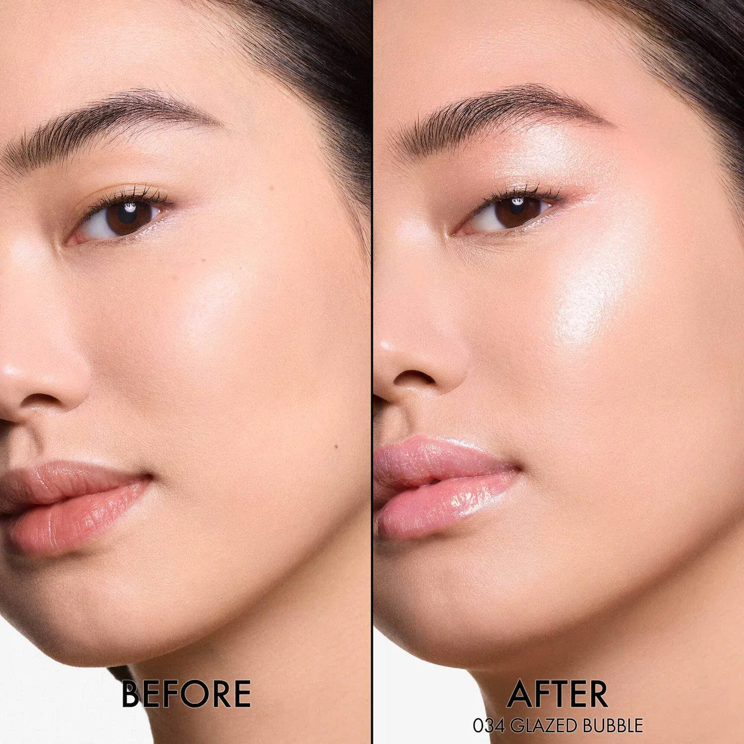 Стик-хайлайтер для лица DIOR Backstage Glassy Glow Stick, 6 г, с эффектом сияния, Radiant finish, DIOR, 034 Glazed Bubble — фото 3