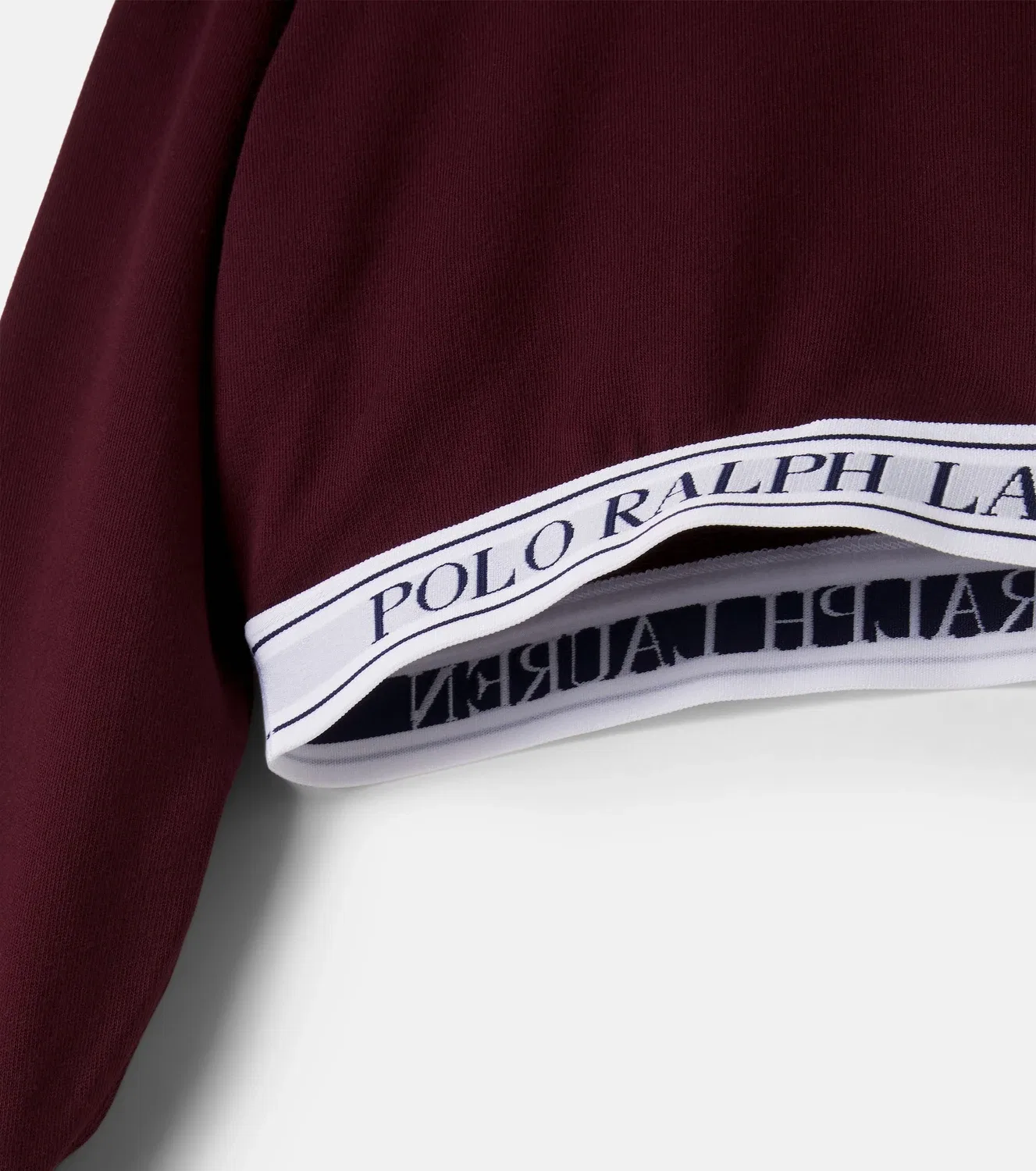 Худи с капюшоном Polo Ralph Lauren Kids, бордовый — фото 4