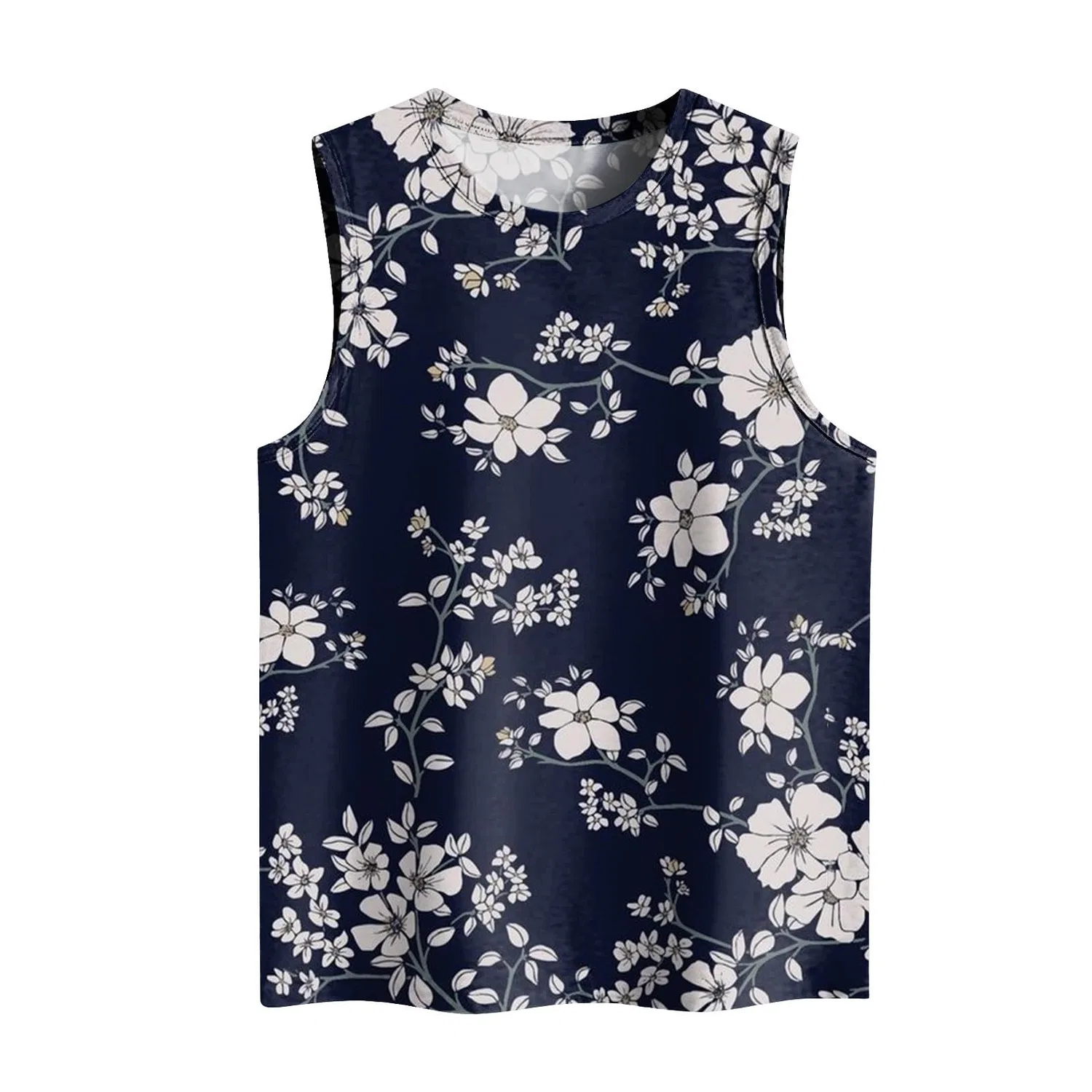 Женская футболка с длинным рукавом Nightgown Cotton Plush, 3-navy — фото 3