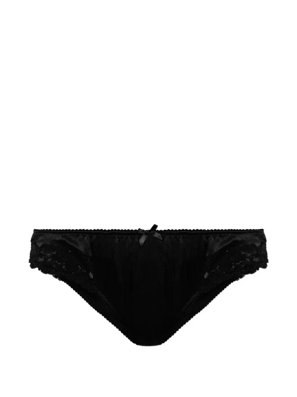 Трусы с кружевными вставками DOLCE & GABBANA, черный