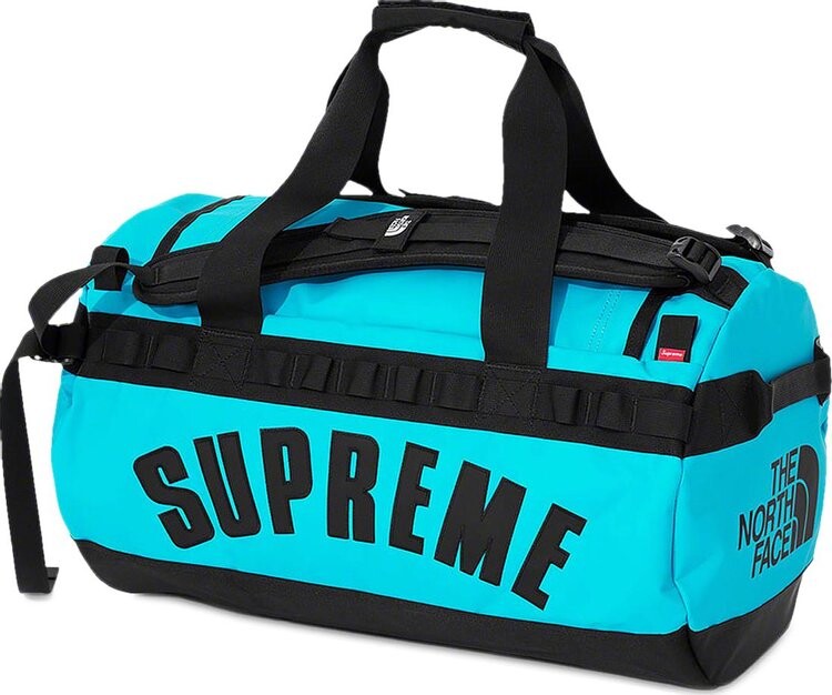 

Сумка Supreme x The North Face Arc Logo Small Base Camp Duffle Bag Teal, синий