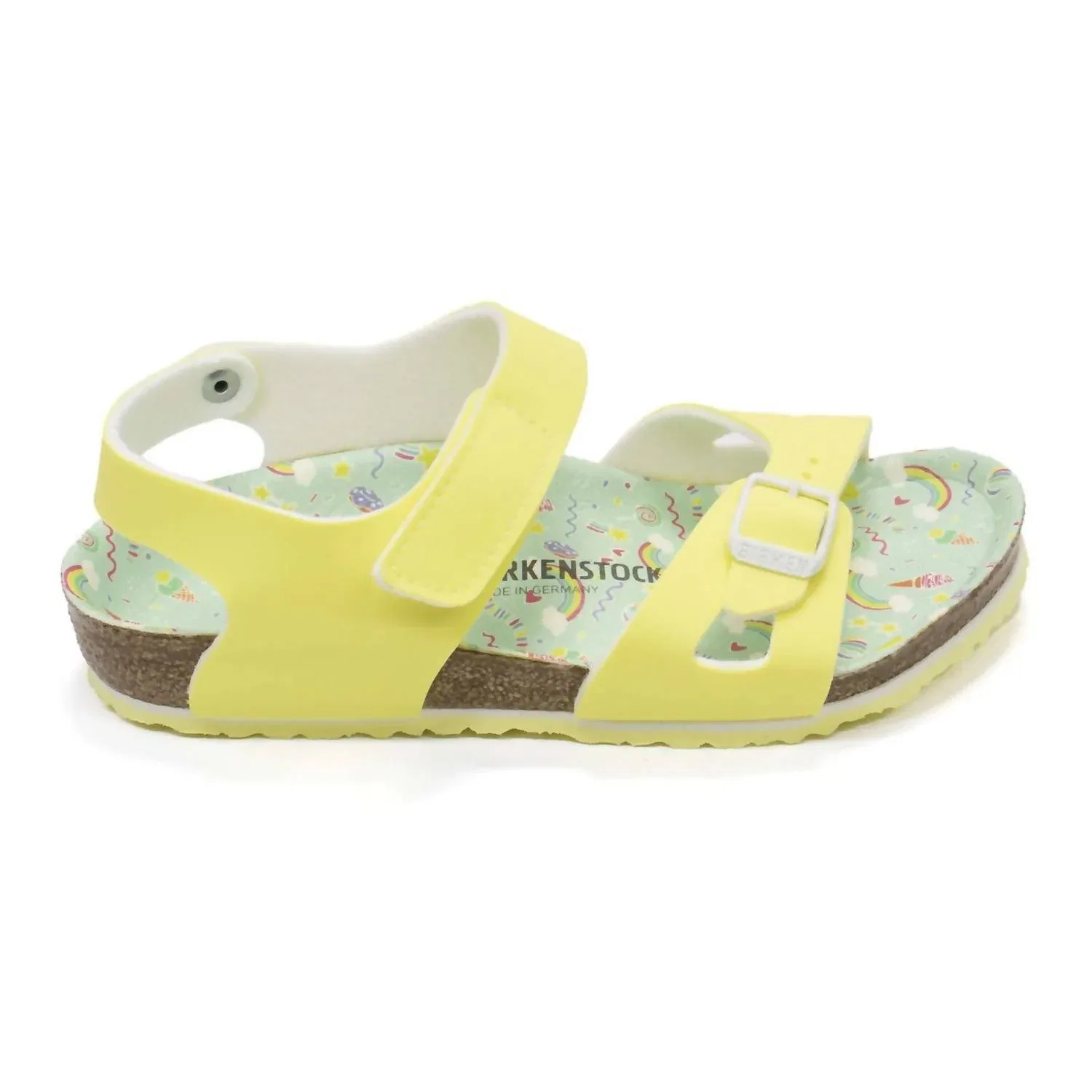 Детские сандалии для девочек с открытым носом Colorado Birkenstock, Candy Pastel Yellow — фото 2