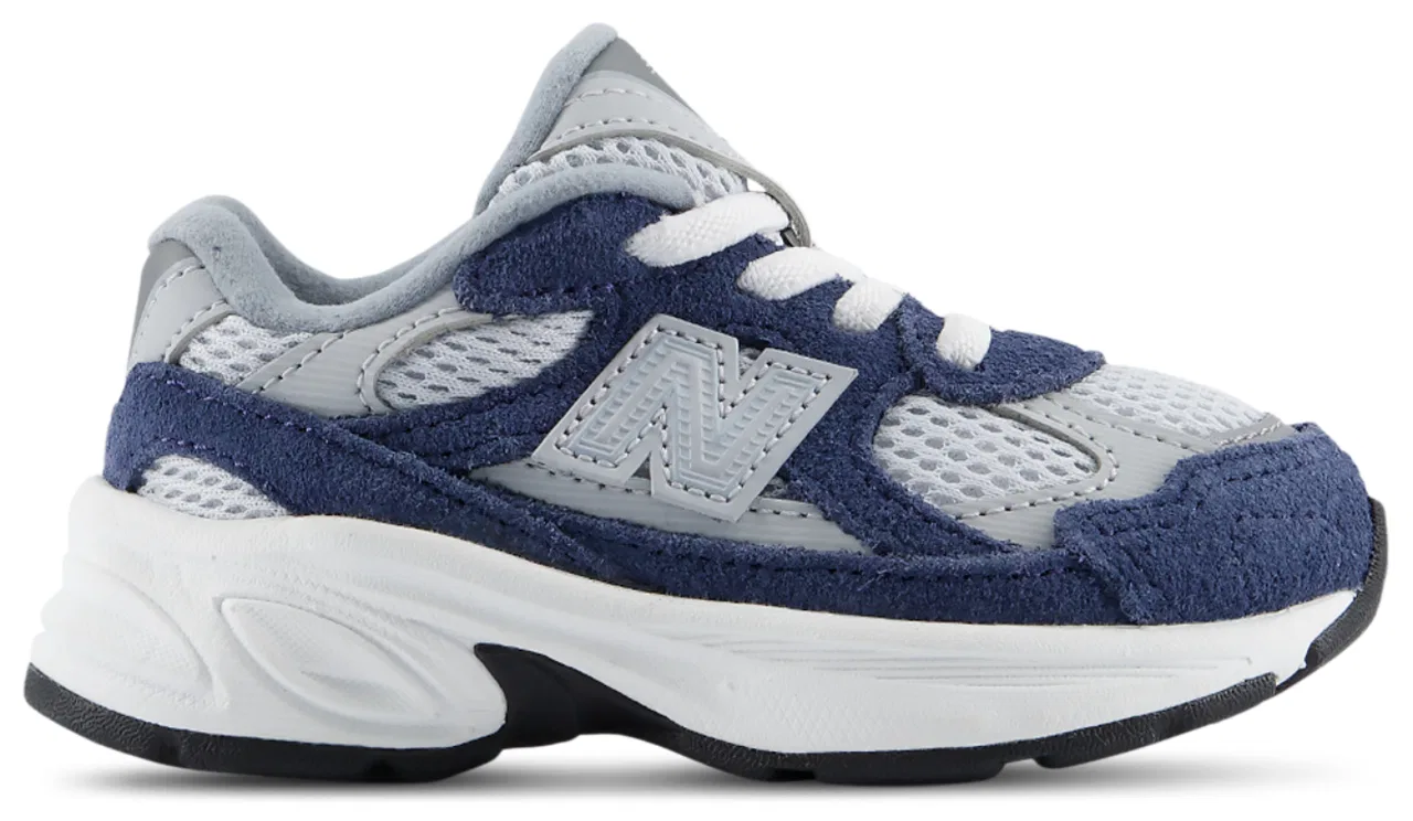 Детские кроссовки для мальчиков с амортизацией ABZORB New Balance 2010, Aluminum Grey/Navy