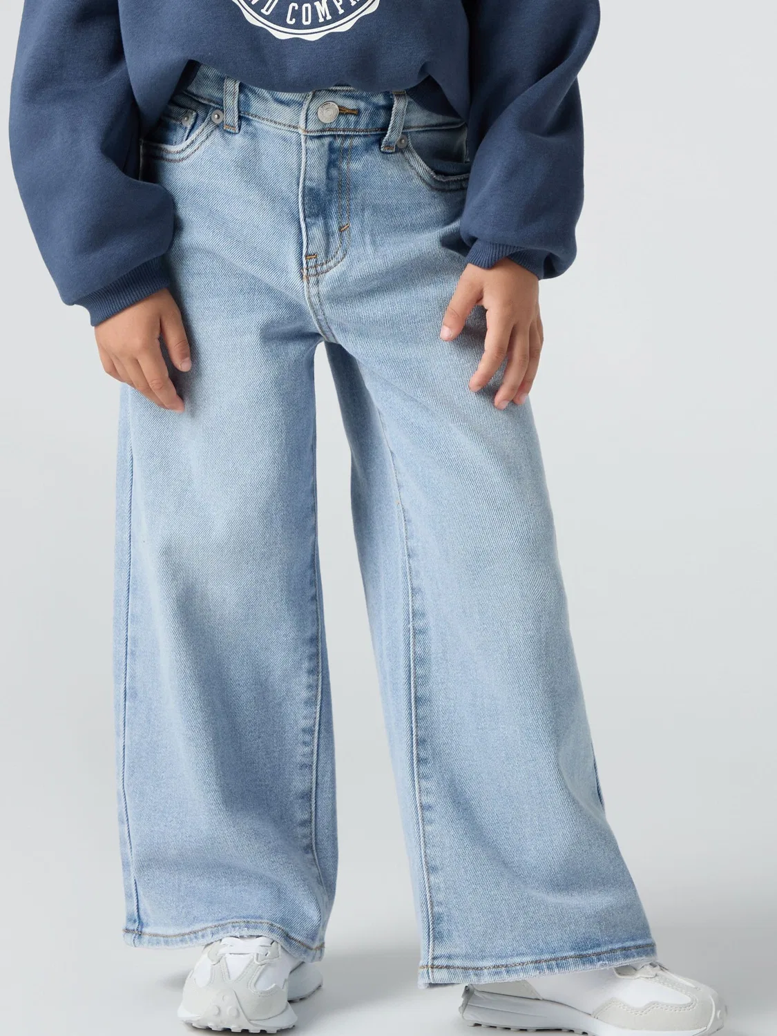 Джинсы с высокой посадкой свободного кроя Levi's, синие — фото 3