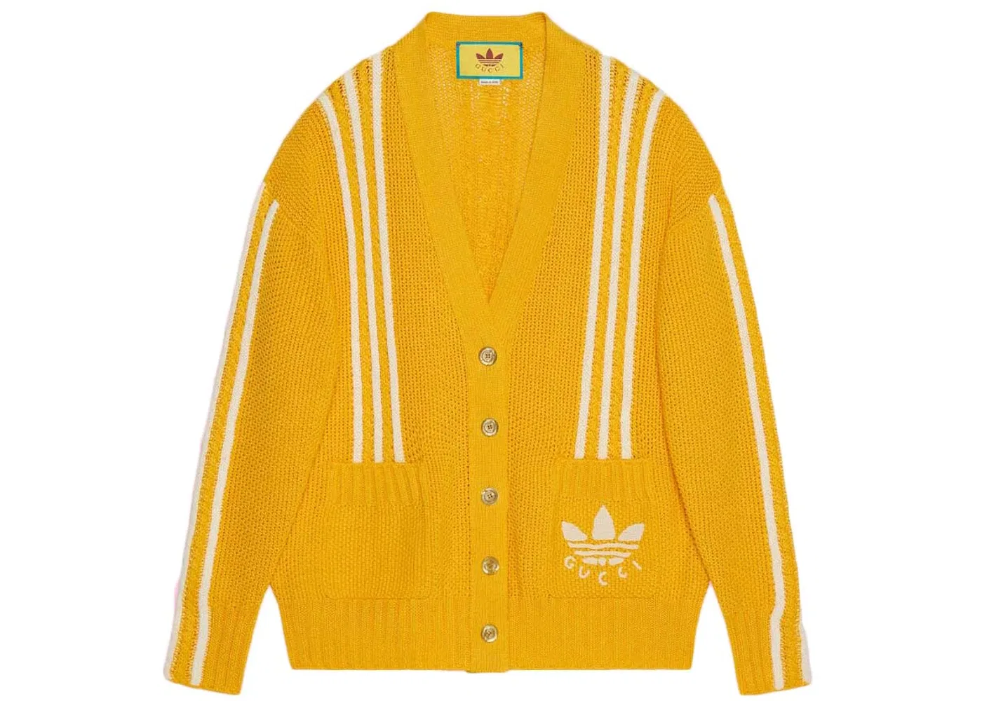 Женский кардиган желтый Cardigan Gucci, Yellow