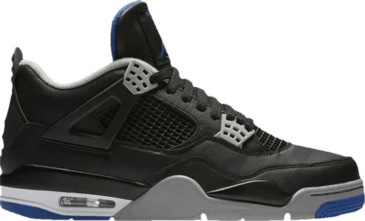 

Кроссовки Air Jordan 4 Retro BG Motorsports Alternate, черный