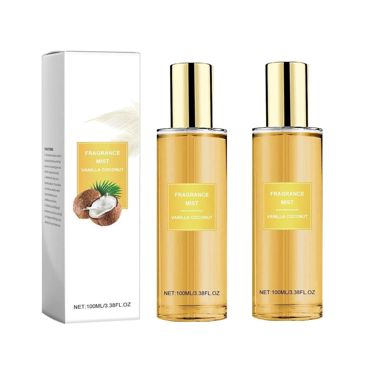 Спрей для тела Vanilla Coconut Passion, 2 шт, 100 ml Generisch