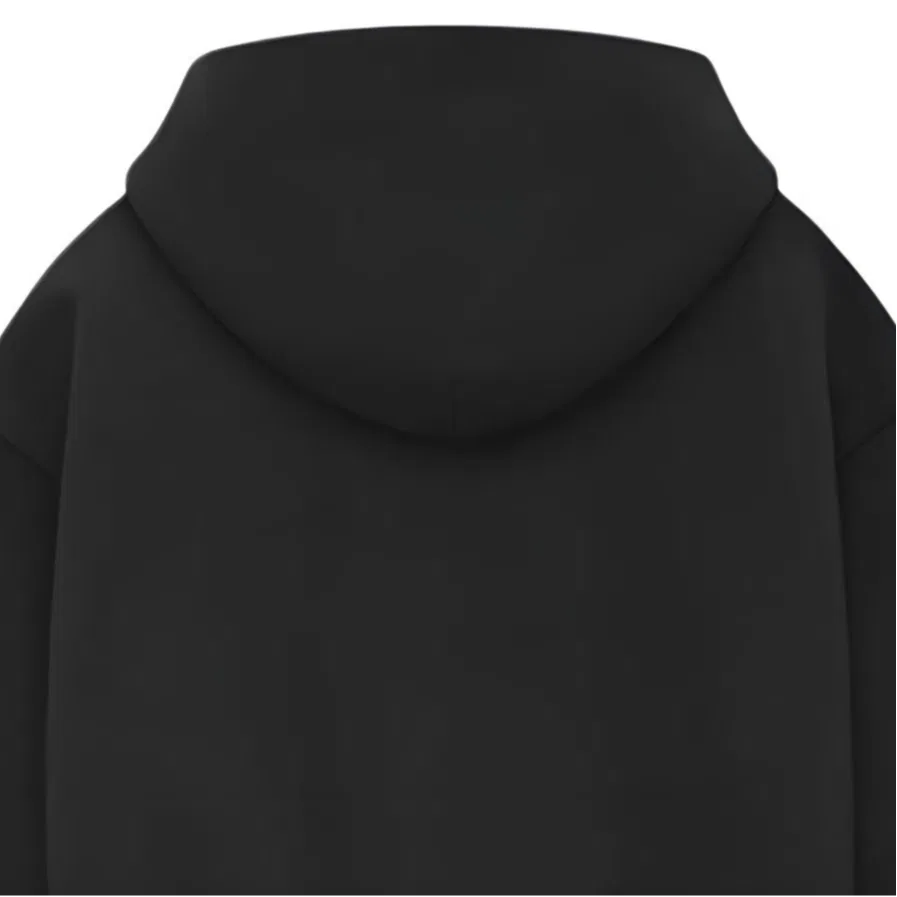 Детский свитшот с капюшоном Fear Of God Essentials, Dark Wood Black/Black — фото 4