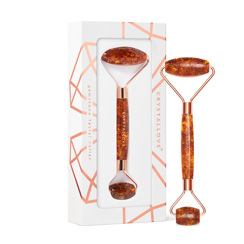 

Crystallove Amber Collection массажер для лица из коньячного янтаря, 1 шт.