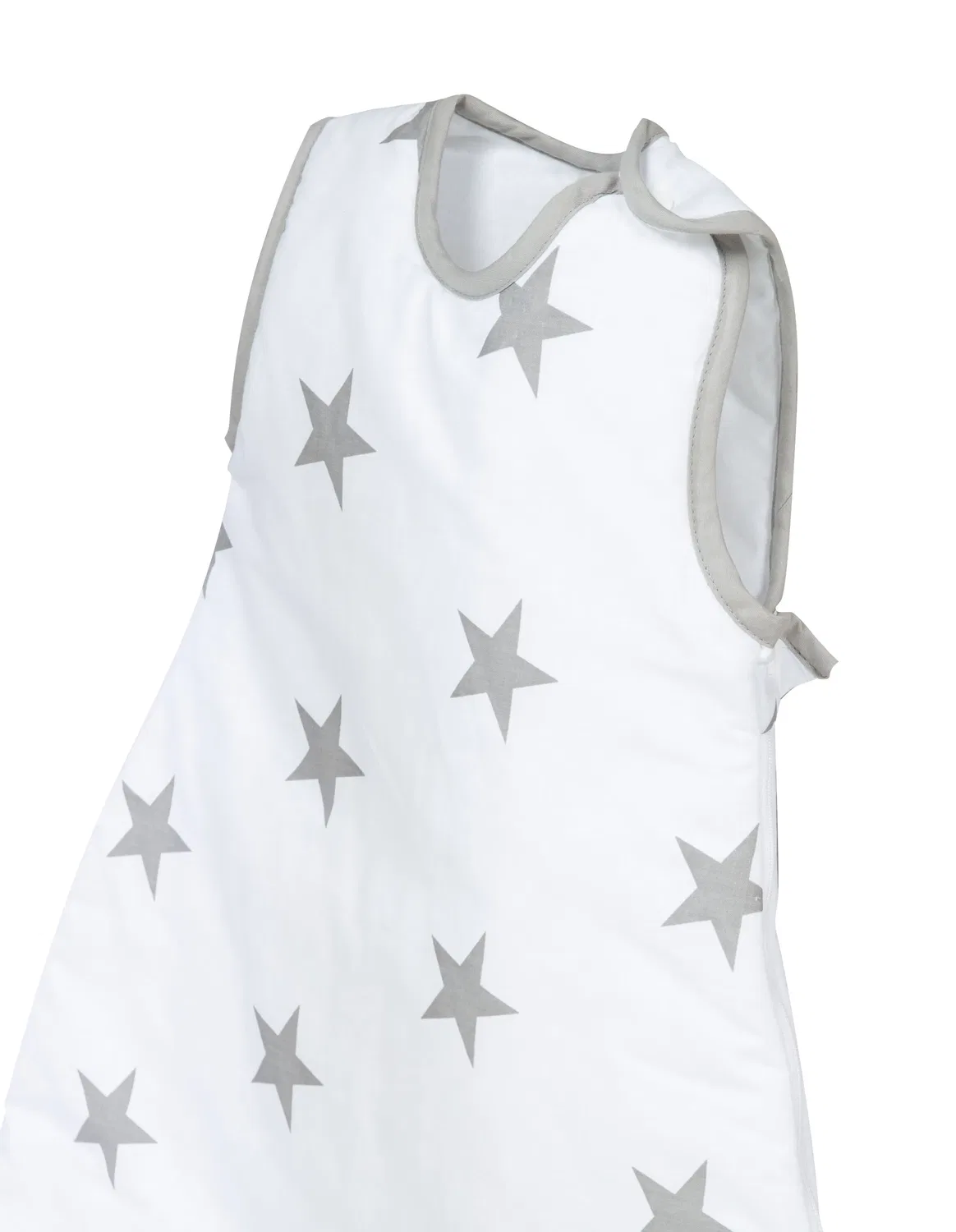Спальный мешок для малышей дышащий хлопковый Little Stars Roba, белый — фото 4