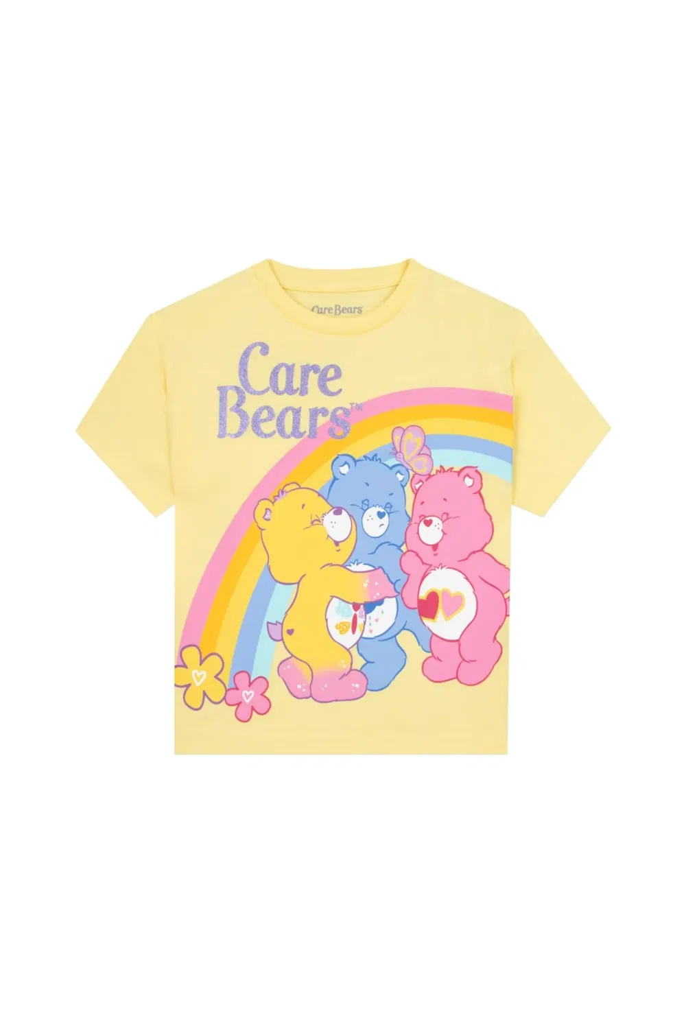 Детская футболка с коротким рукавом Care Bears, Yellow