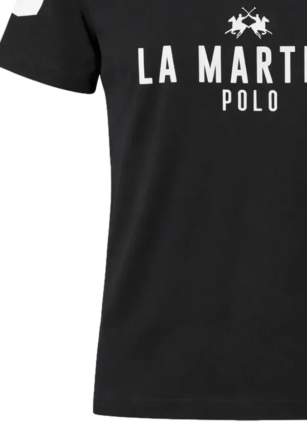 Футболка La Martina, черный — фото 4