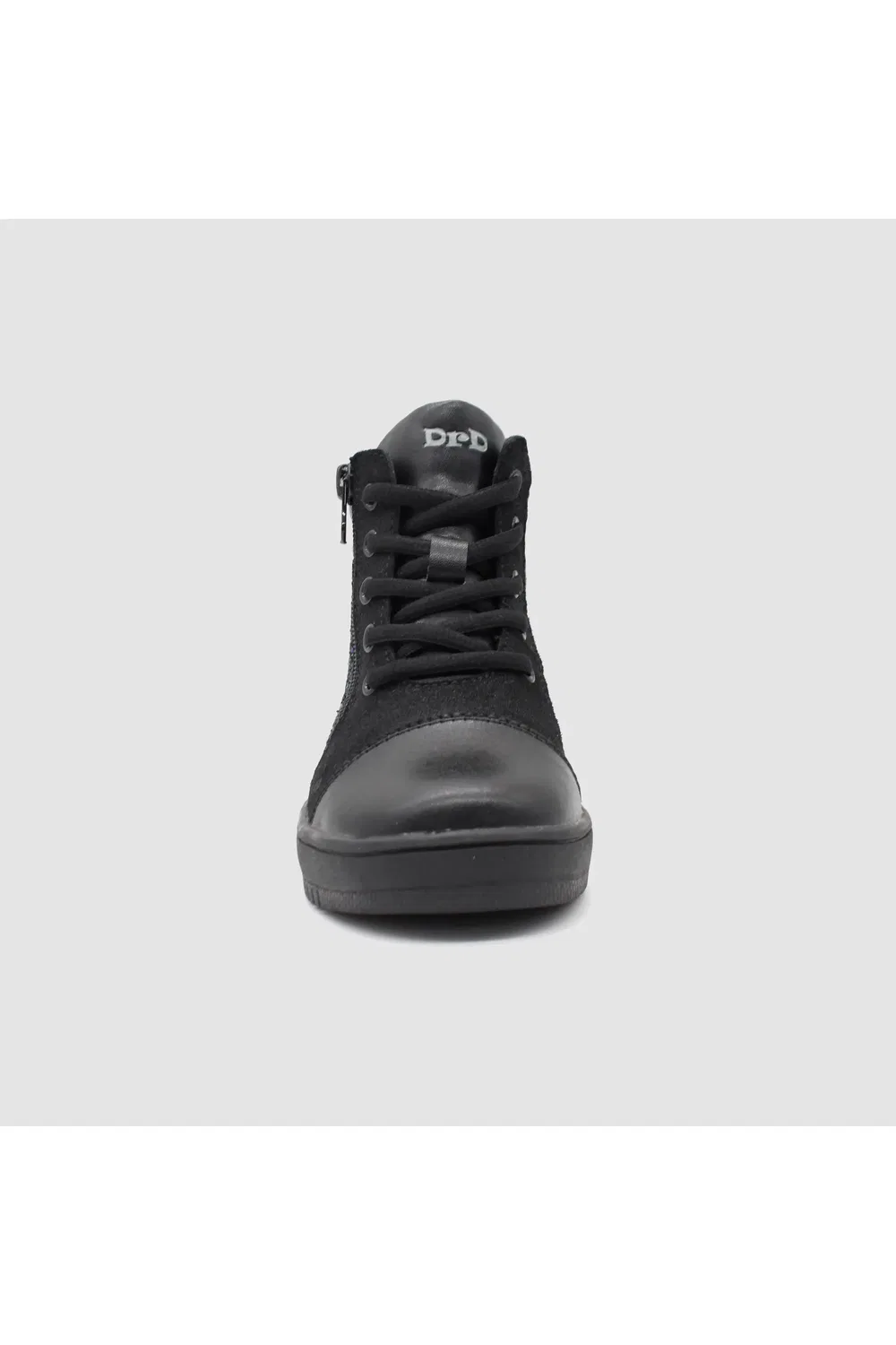 Детские кроссовки адаптивные высокие Rodeo DrD Kids Footwear, Black Sparkle — фото 3