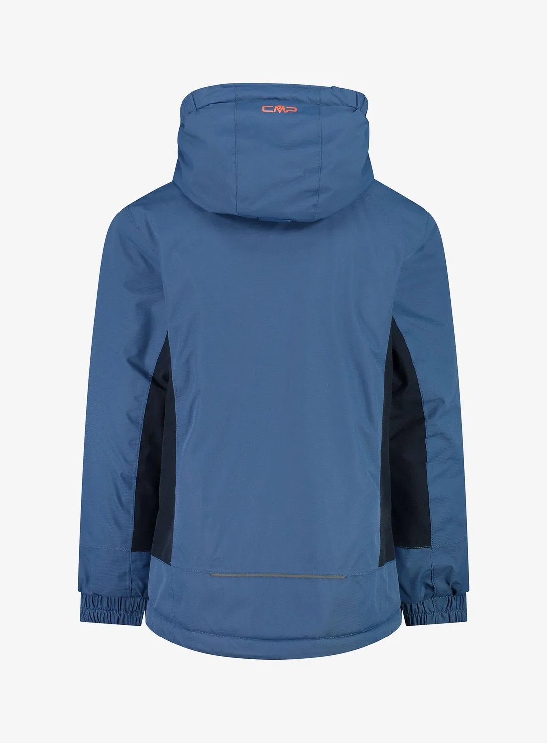 Детская куртка с принтом KID JACKET FIX HOOD 33Z1494 Cmp, Dark Blau Orange Schwarz — фото 2