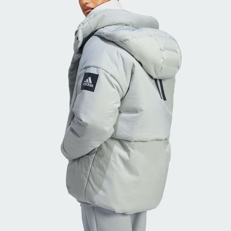 Курка Adidas Myshelter Cold.RDY, светло-серо-голубой — фото 4