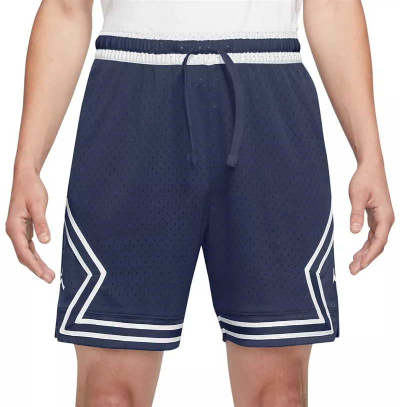 

Мужские шорты Jordan Dri-FIT Sport Diamond, цвет Midnight Navy/White