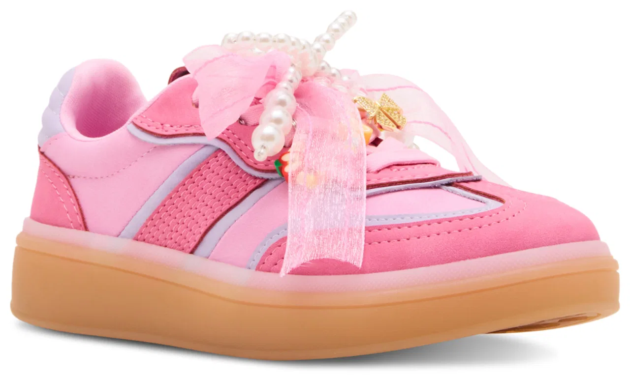 Кроссовки для девочек JSIANNA Steve Madden, цвет Pink Multi — фото 2