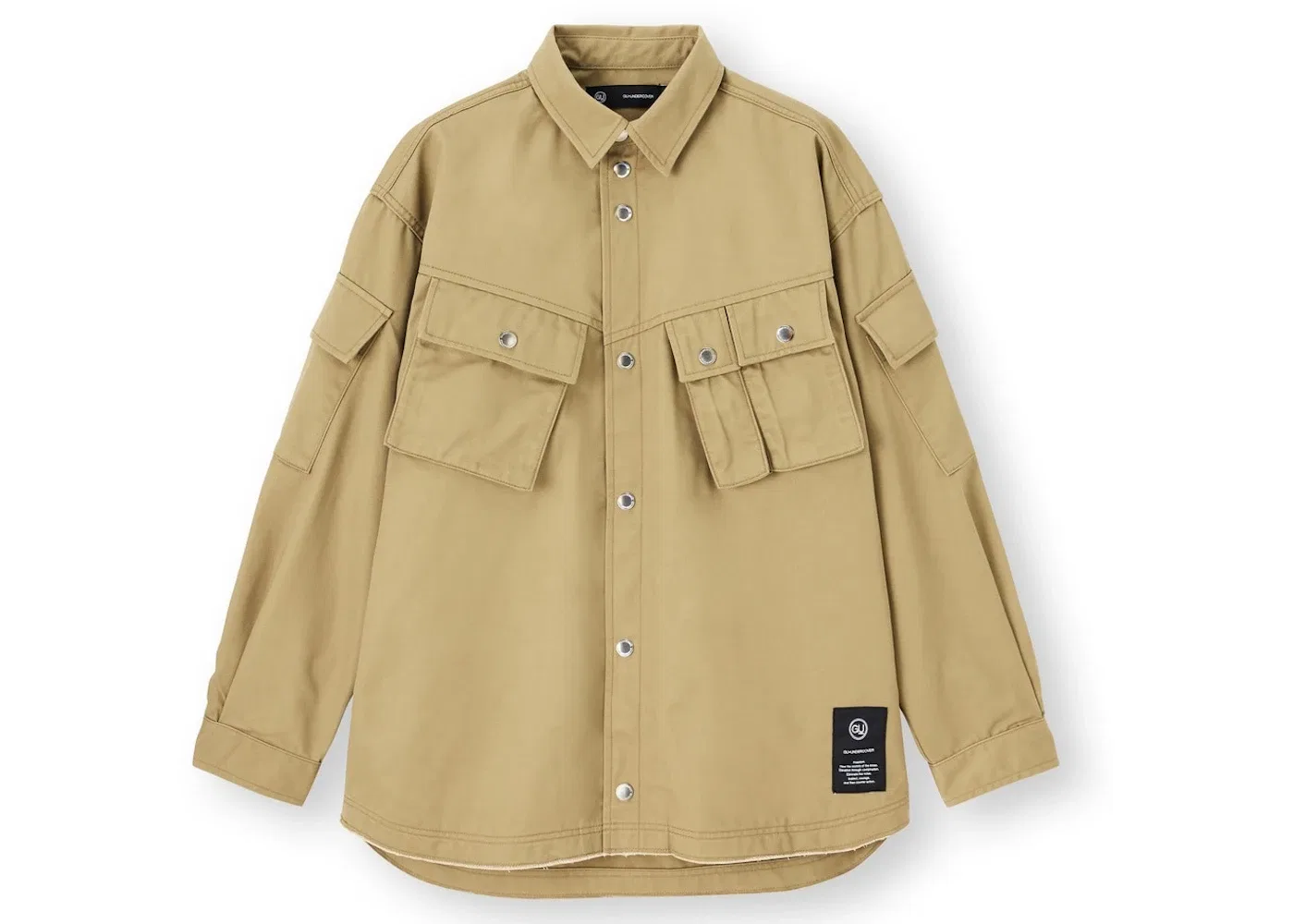 Мужская куртка-милитари Uniqlo, Khaki