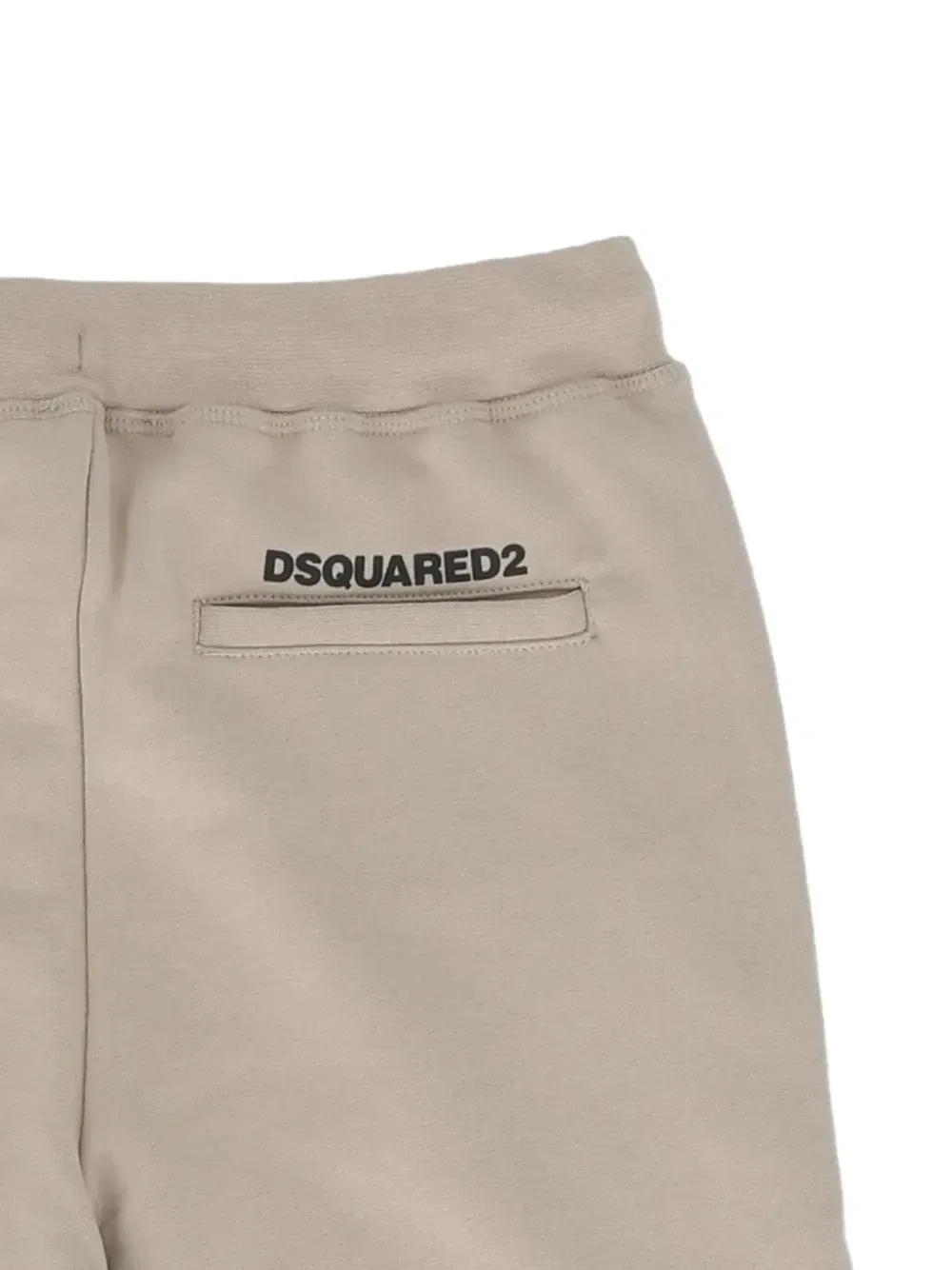 Спортивные штаны с логотипом DSQUARED2 KIDS, бежевый — фото 3