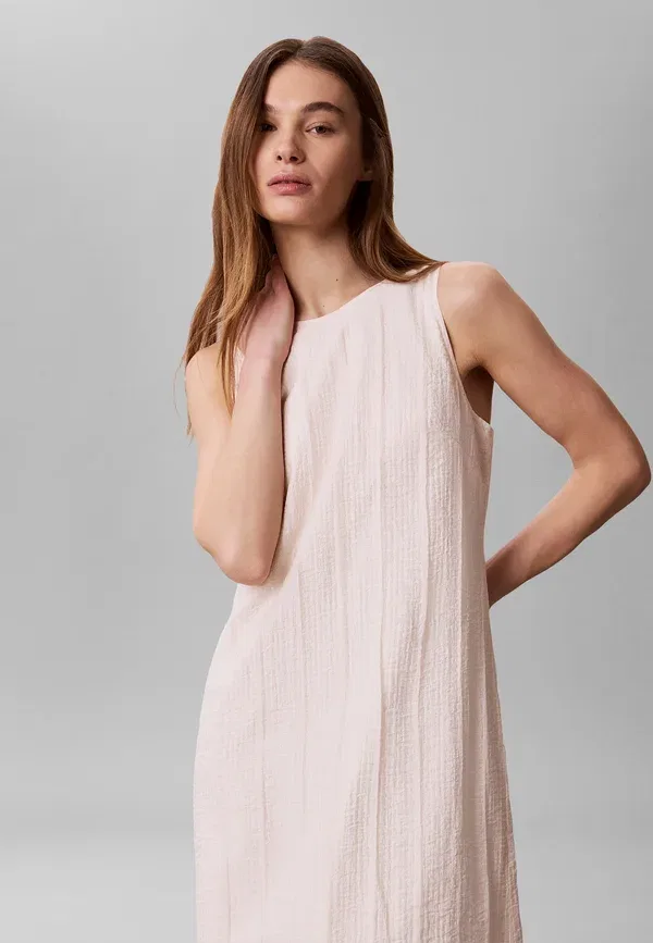 Платье макси Calvin Klein, белый