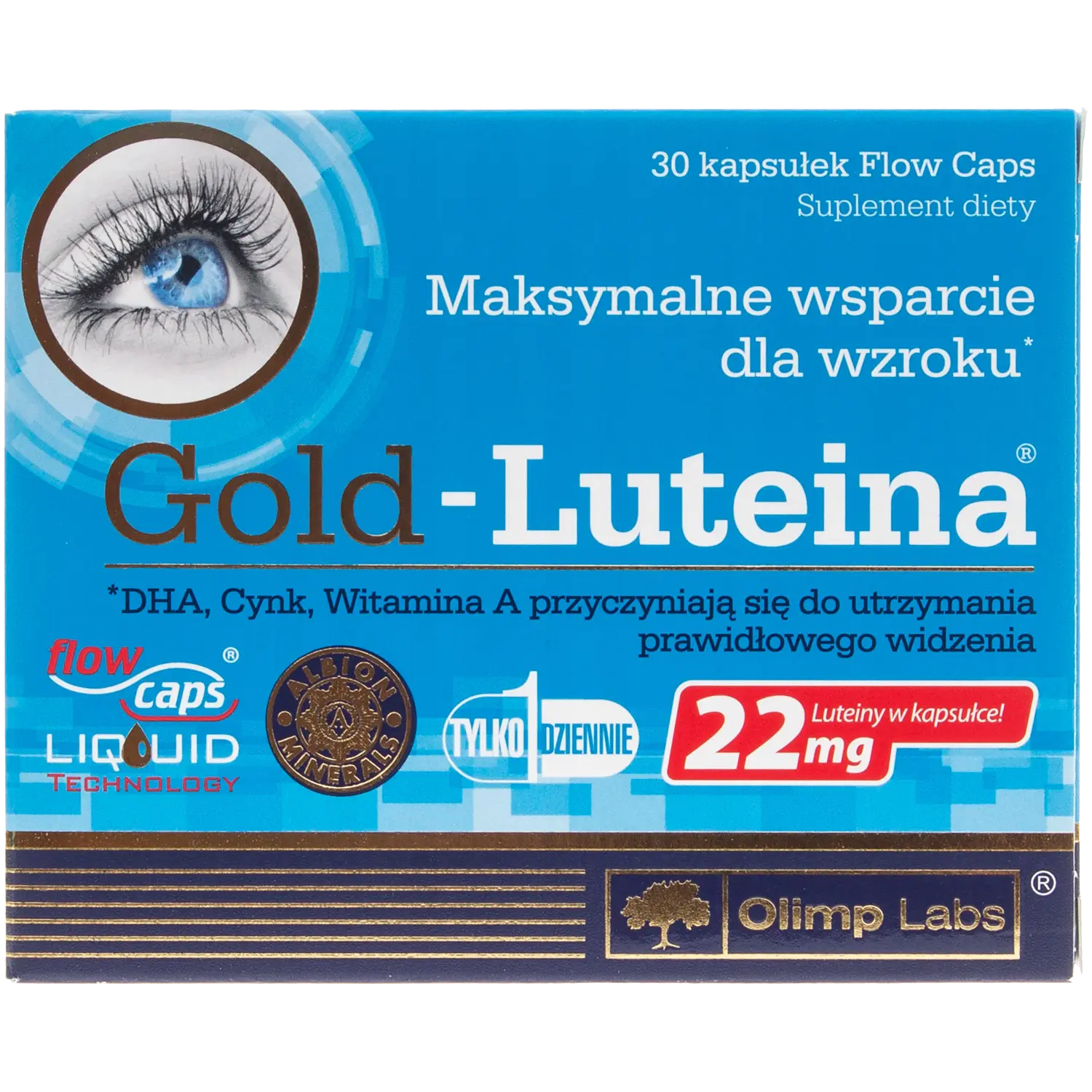 

Gold-Luteina капсулы, 30 капсул/1 упаковка