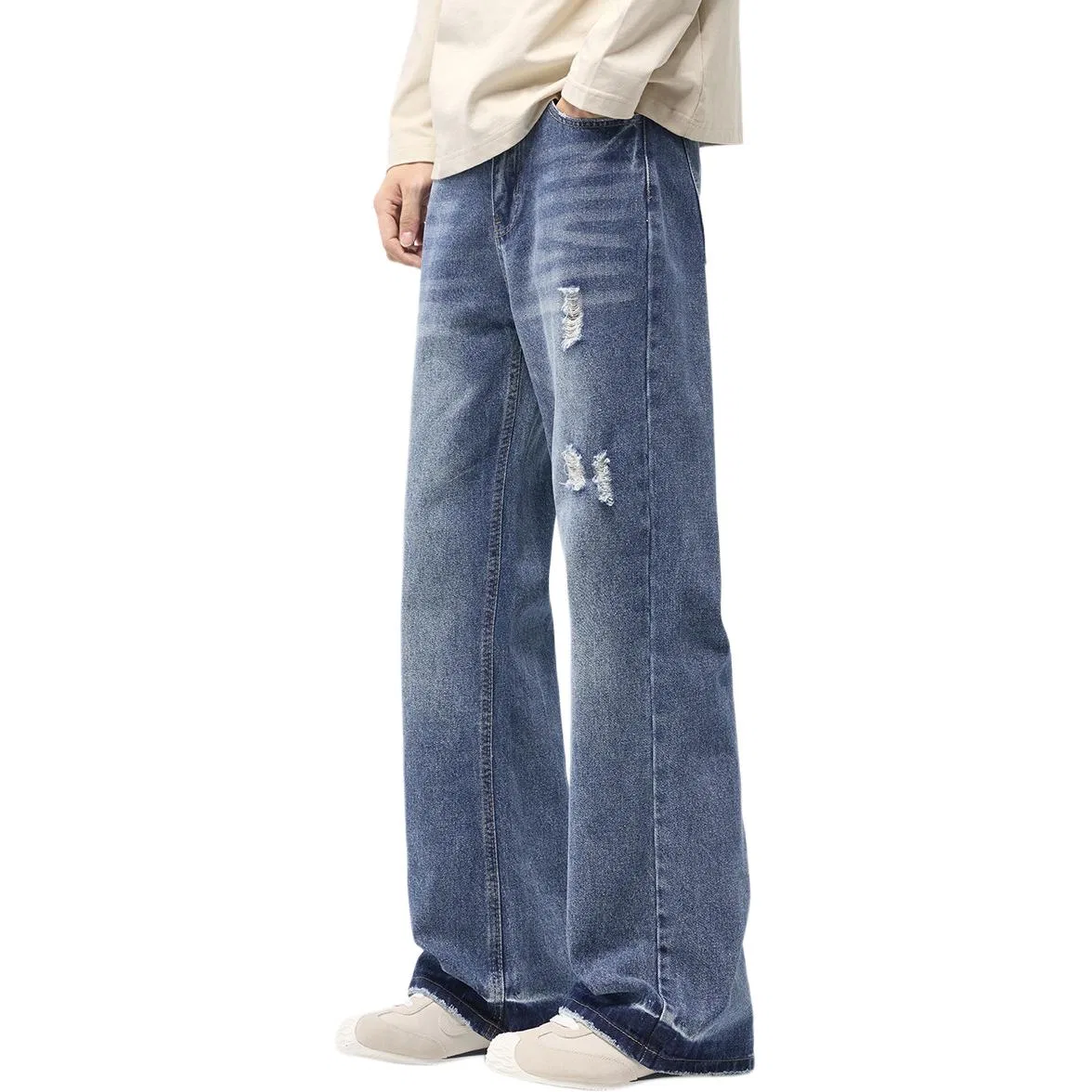 Детские джинсы свободного кроя Tonlion, Denim Blue