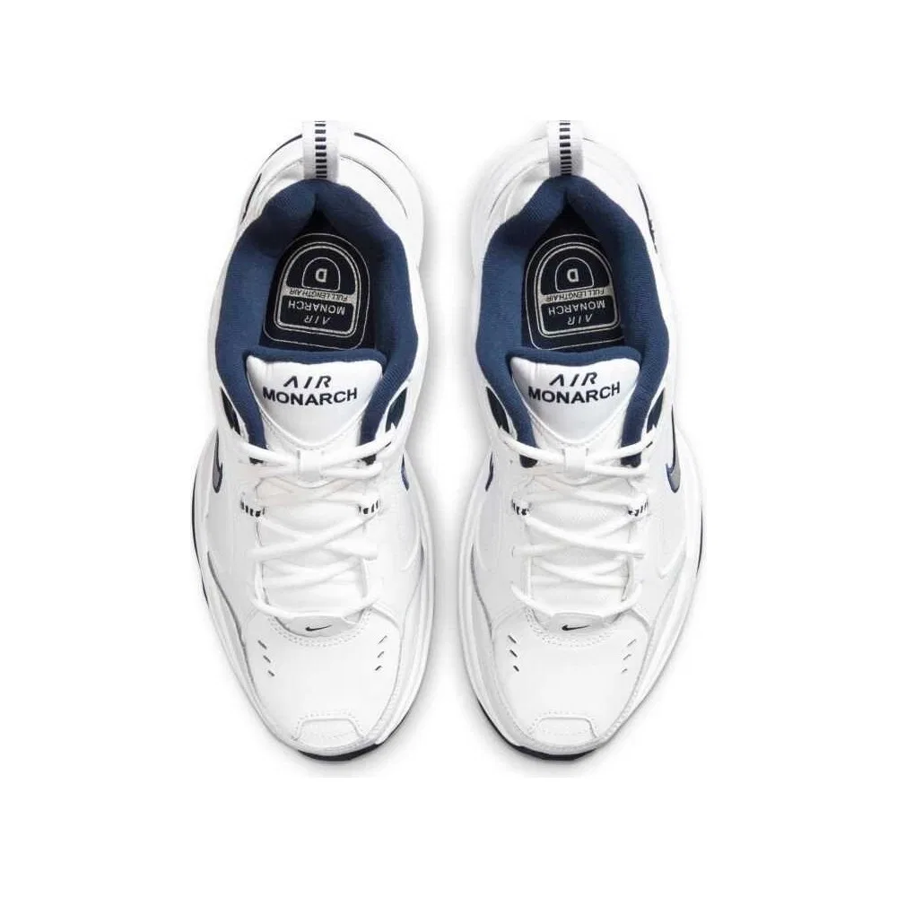 Детские кроссовки Air Monarch Iv Белые Синие Nike — фото 4