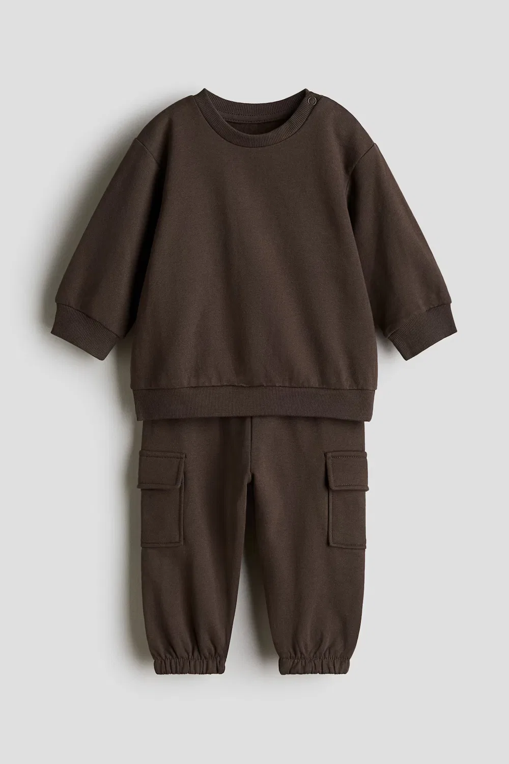 Комплект из двух толстовок H&M, Dunkelbraun
