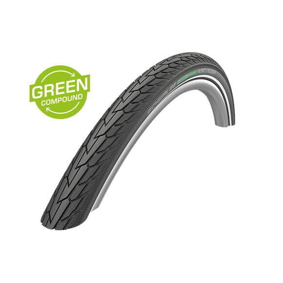 

Наружная покрышка Schwalbe Road Cruiser 24 x 1.75 (47-507) черная, черный черный