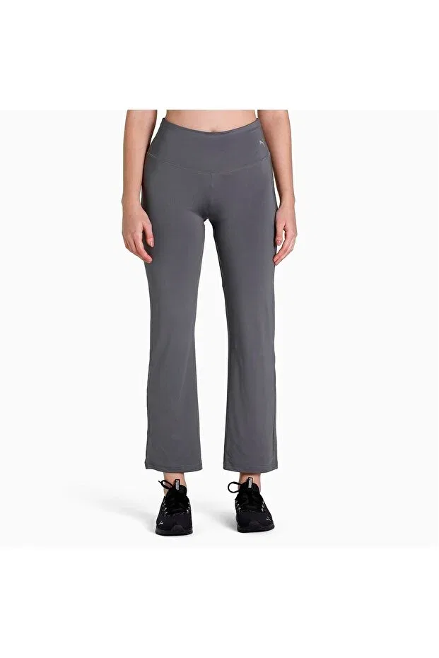 Детские спортивные леггинсы с широкими штанинами Puma, Gray — фото 2