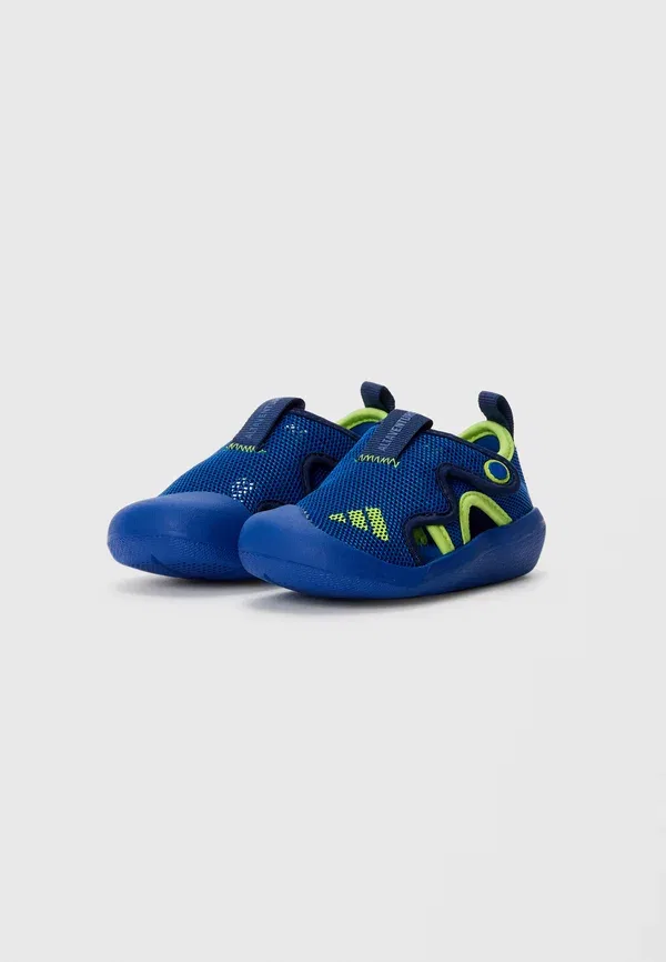Детские кроссовки Adidas Performance, синий/желтый — фото 2
