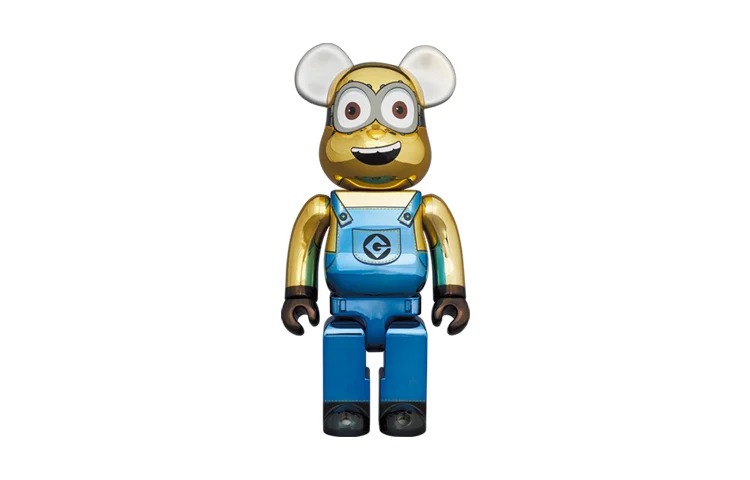 

Виниловая фигурка Be@rbrick Dave Chrome Ver, 70 см без фирменной упаковки