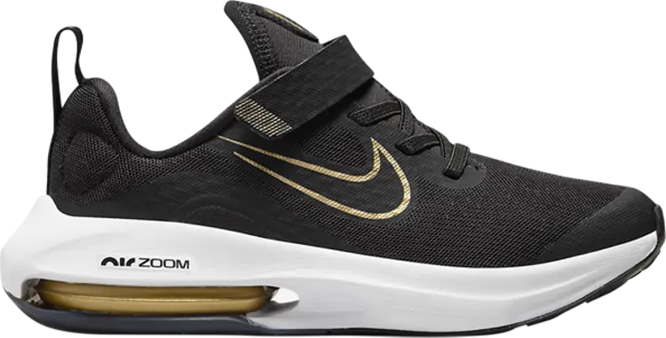 

Кроссовки Nike Air Zoom Arcadia 2 PS 'Black Metallic Gold', черный