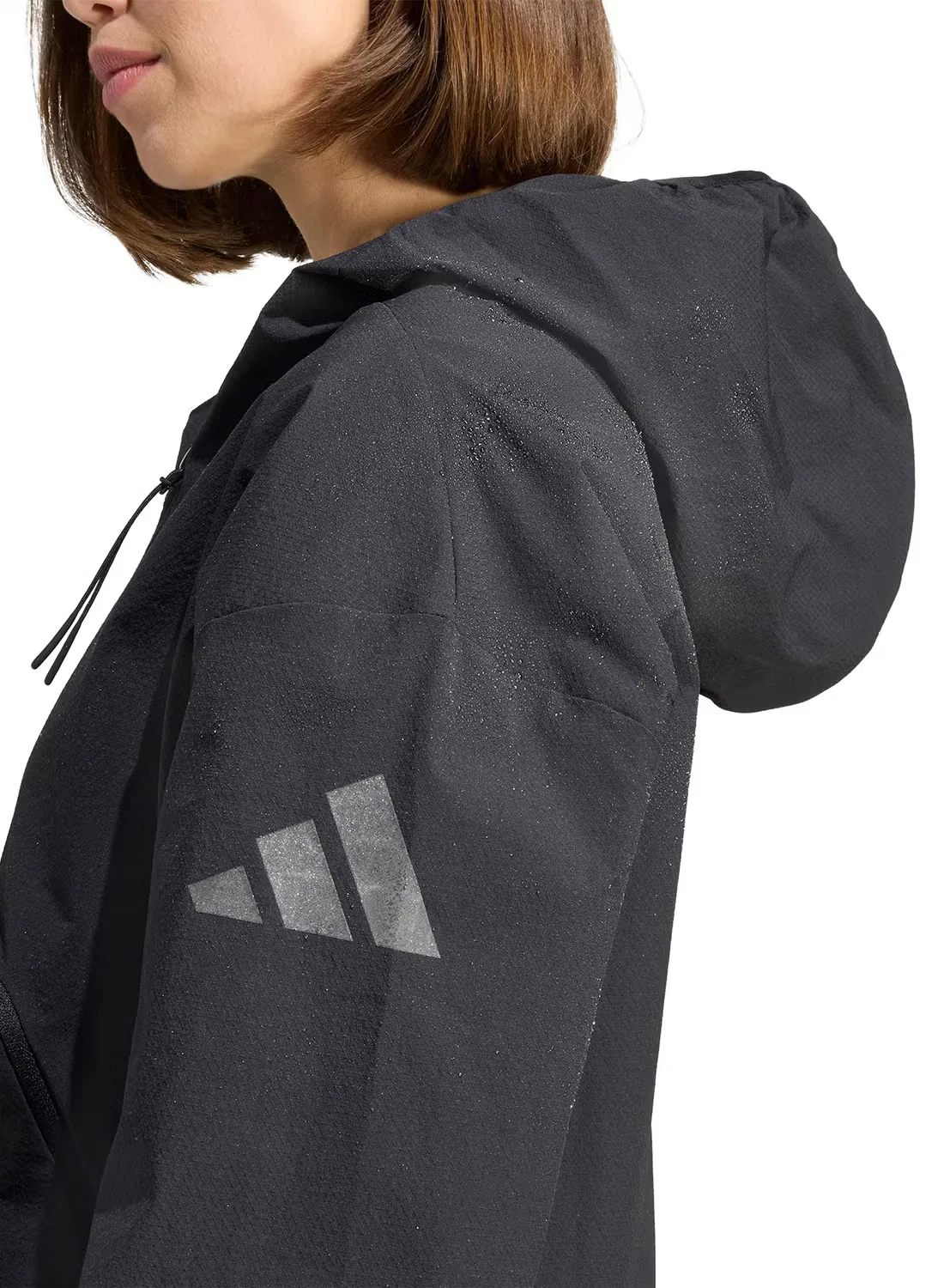 Ветровка свободного кроя Myshelter Adidas, черный — фото 3