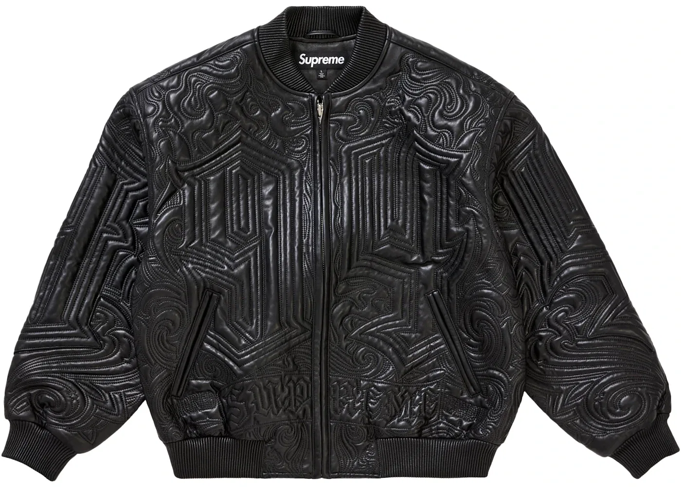Мужская куртка с вышивкой Mister Cartoon Supreme, Black