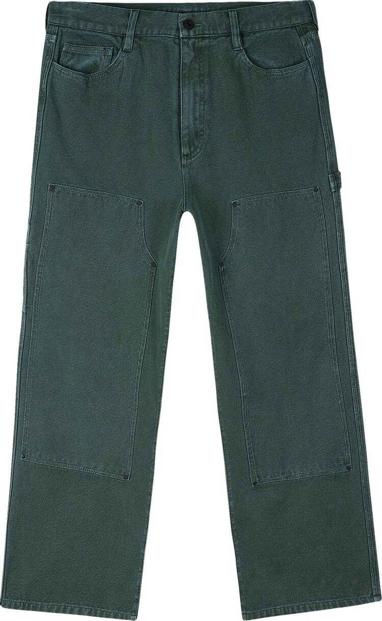 

Брюки Brain Dead Double Knee Utility Pant 'Putty Green', зеленый