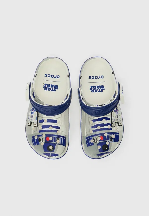 Звездные войны R2D2 унисекс - сабо Crocs, белый/синий