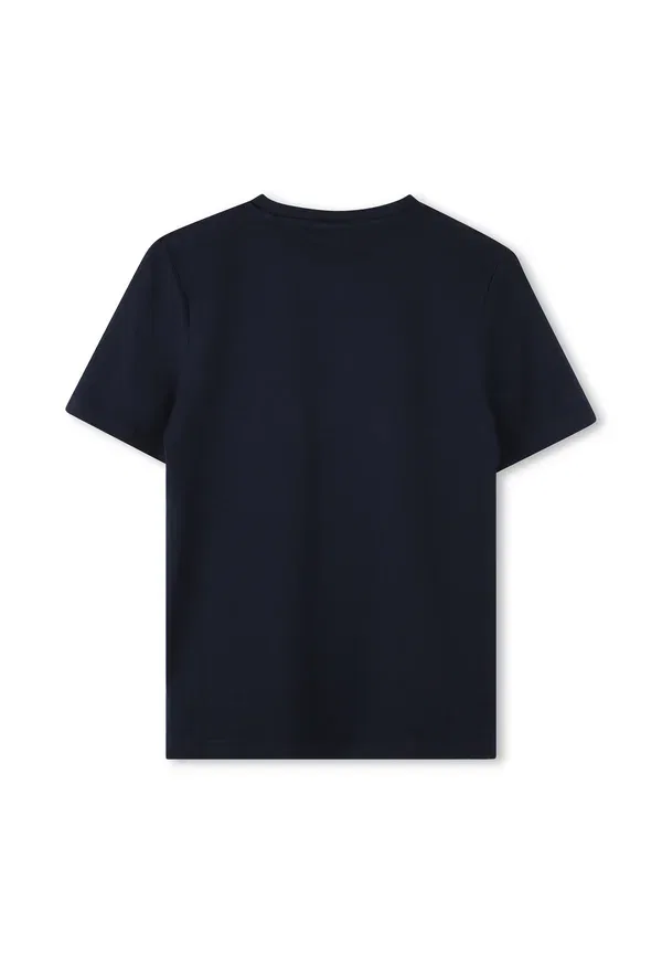 Футболка с принтом "manches courtes" - футболка с принтом Boss Kidswear, синий — фото 2