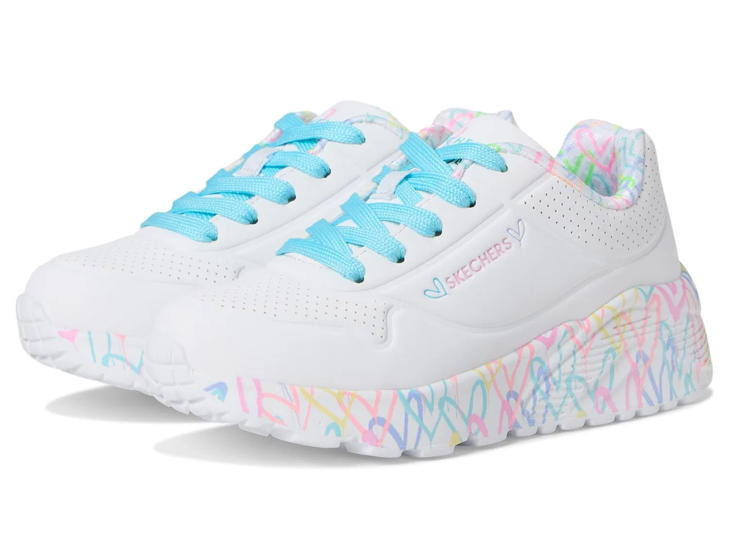 Детские кроссовки для девочек Skechers, Bianco
