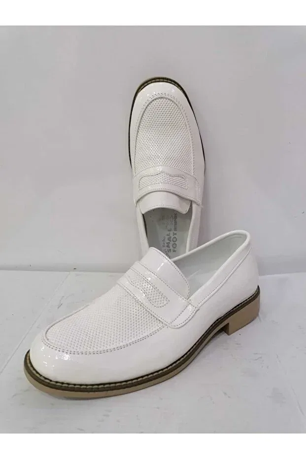 Детские туфли для мальчиков ортопедические Özgür Kids, White — фото 2