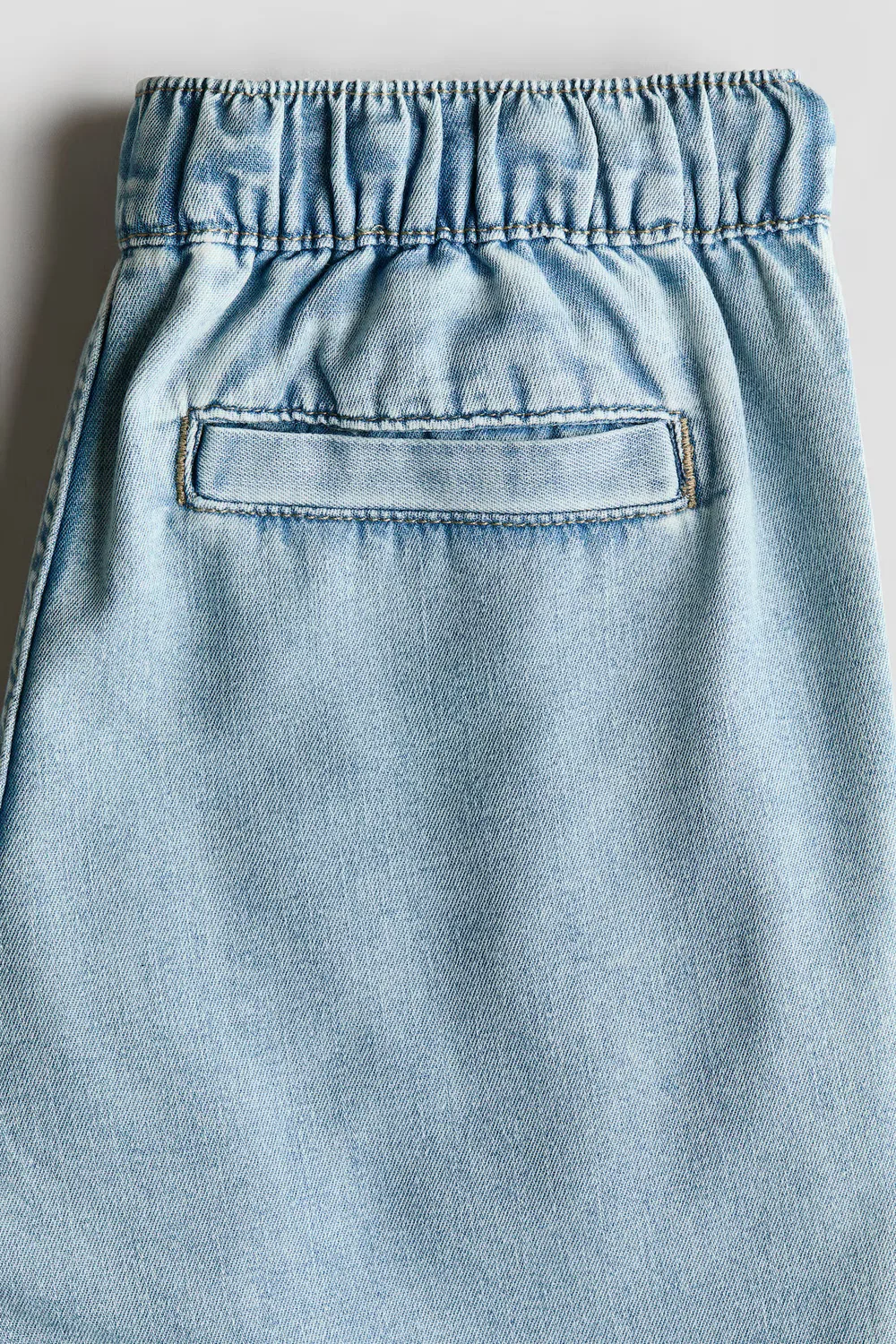 Джинсовые спортивные штаны H&M, Helles Denimblau — фото 2