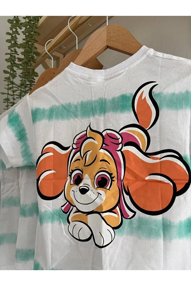Детская футболка с принтом Paw Patrol Saydamoda, White — фото 4