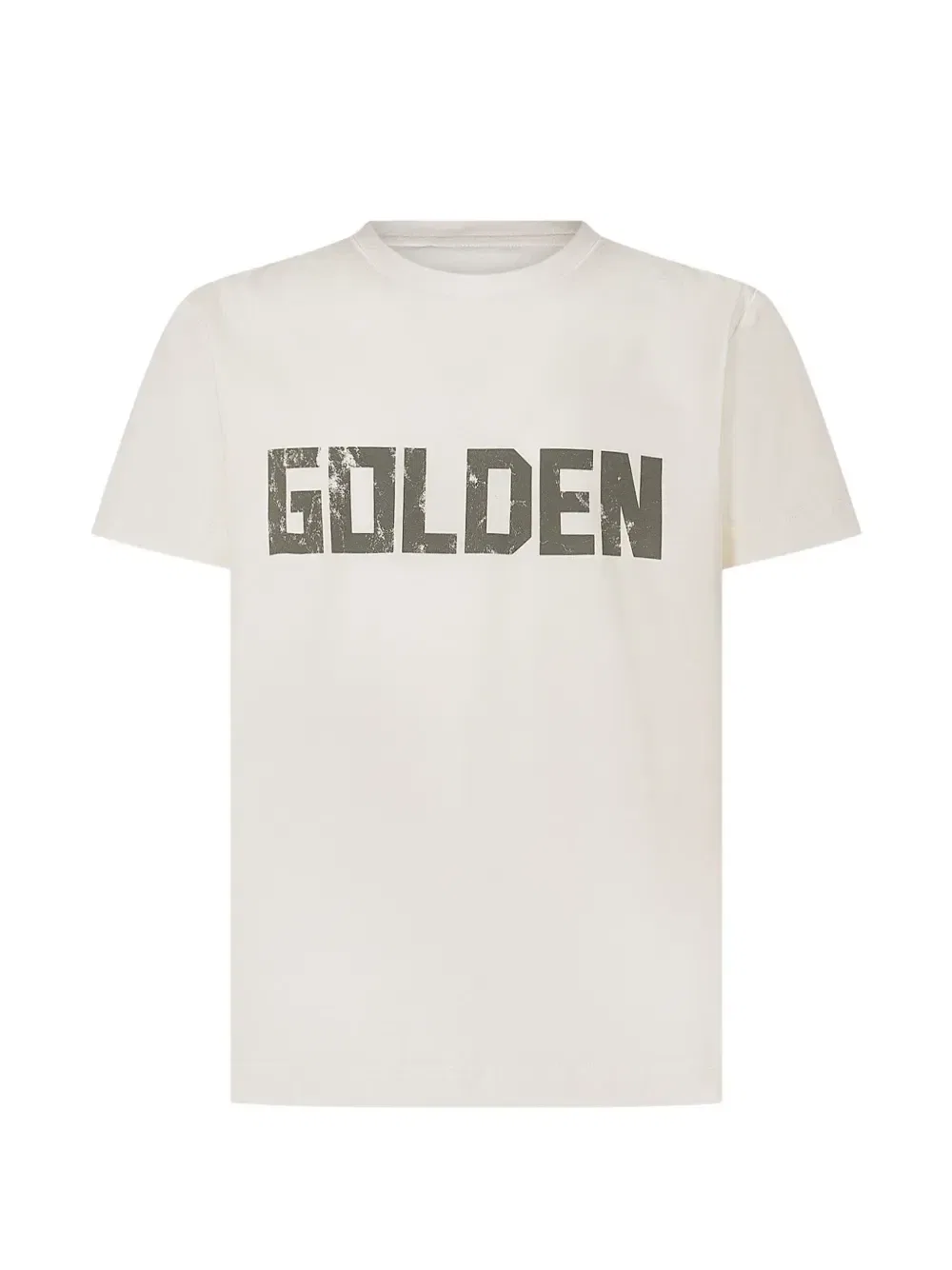 Футболка с логотипом Journey Golden Goose Kids, бежевый