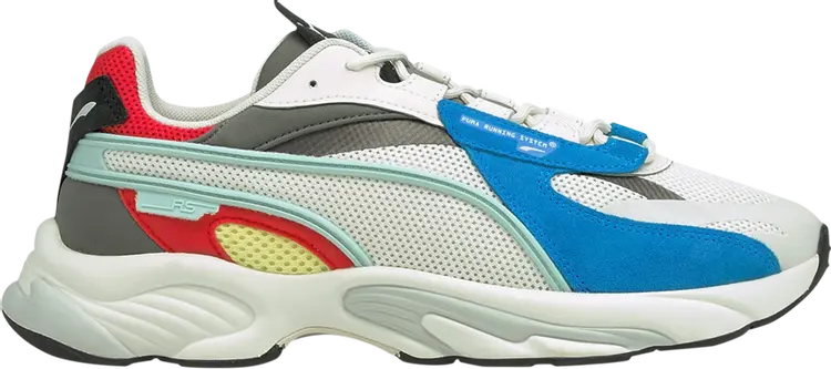 

Кроссовки Puma RS-Connect Lazer Vaporous Grey Energy Blue, серый