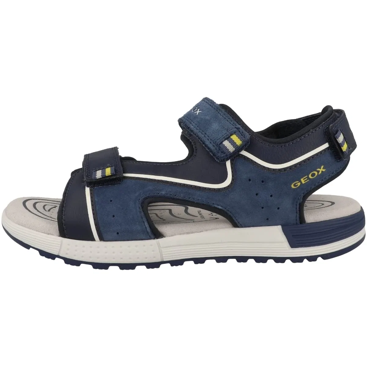 Детские сандалии для мальчиков с регулировкой J Sandal Alben Boy a Geox, Navy Blue Avio