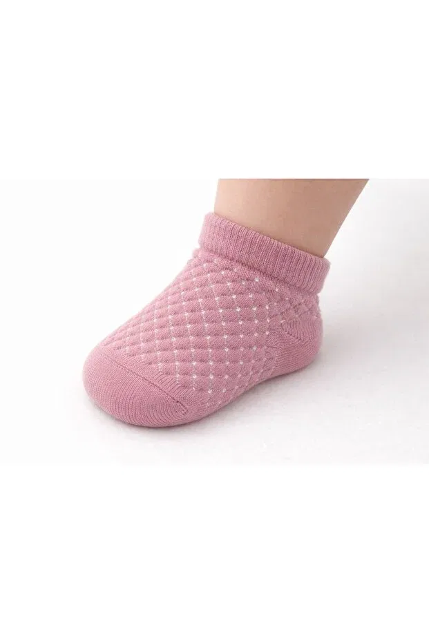 Детский набор носков с тисненым ромбовидным узором Solde Socks, Multicolor — фото 4